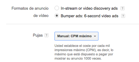 Bumper Ads en otromarketing.es