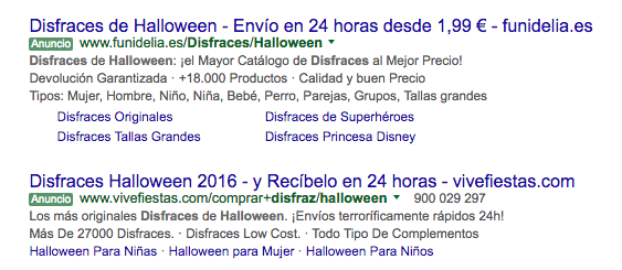 estudio disfraces halloween en otromarketing.es
