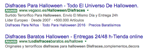 Estudio disfraces halloween en otromarketing.es